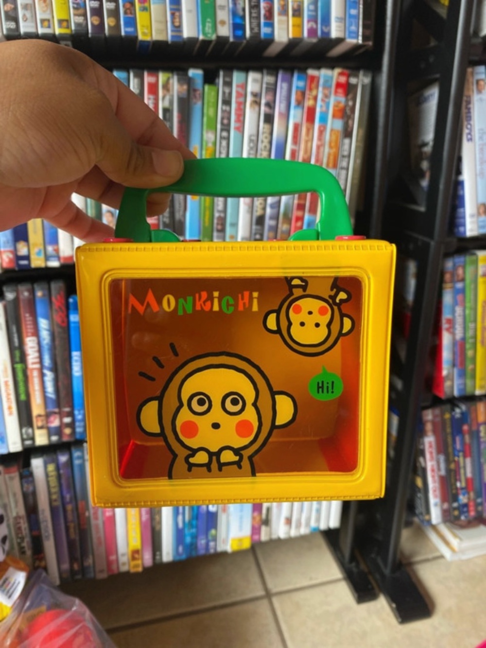 Vintage Monkichi carrying case